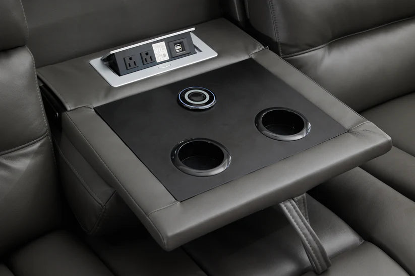 Genoa - 3 Seater - Leather Recliner