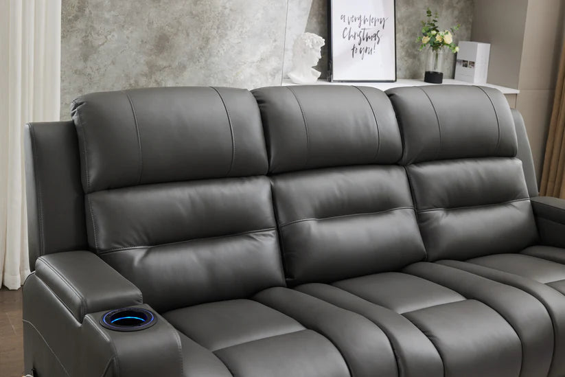 Milan - 2 Seater - Leather Recliner