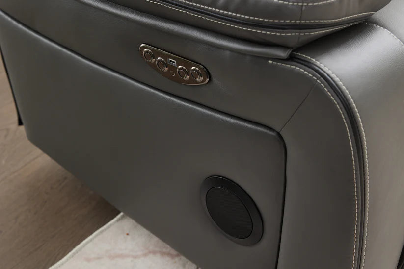 Genoa - 3 Seater - Leather Recliner
