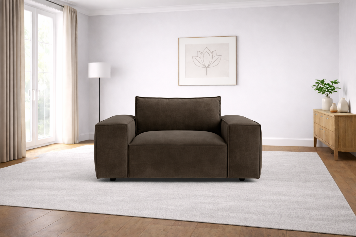 Stratford Luxe Love Seat