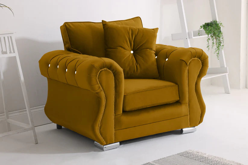Venice Corner Fullback + Diamonds + Extra Cushions