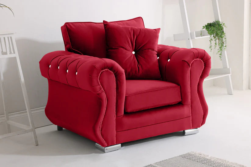 Venice Corner Fullback + Diamonds + Extra Cushions