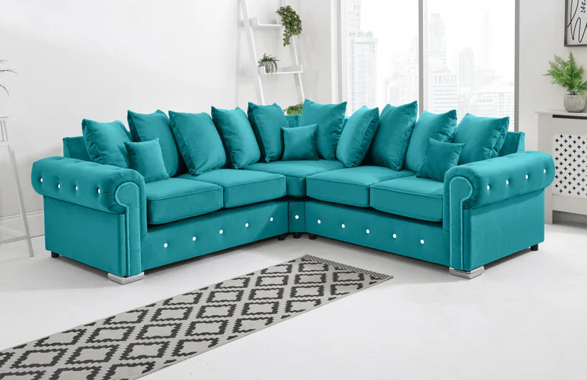 Fiorentino Scatterback Sofa + Diamonds