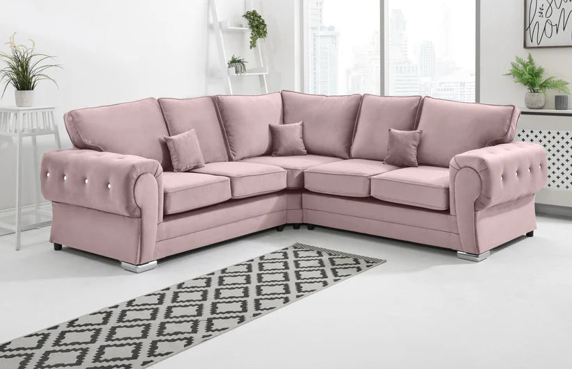 Verona Plush Corner Fullback + Diamonds
