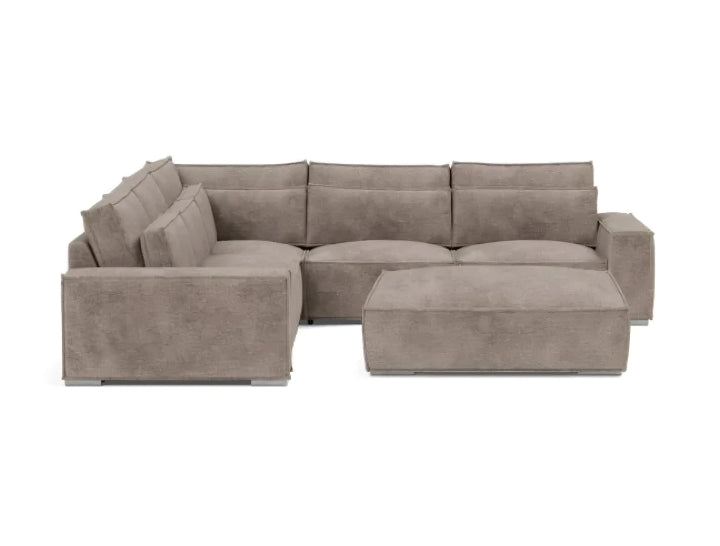 Austen Double Corner & Footstool Set - Modular