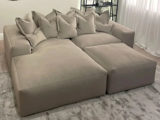 Brooklyn 2 Seater L shaped Sofa