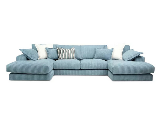 London Large Double Ended Chaise Sofa