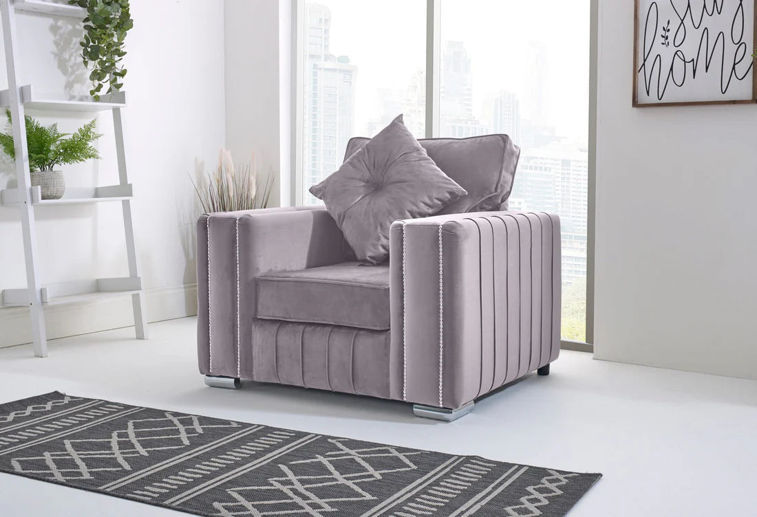 Layla Corner Fullback - 1c2 + Bolster / Buttoned Cushions