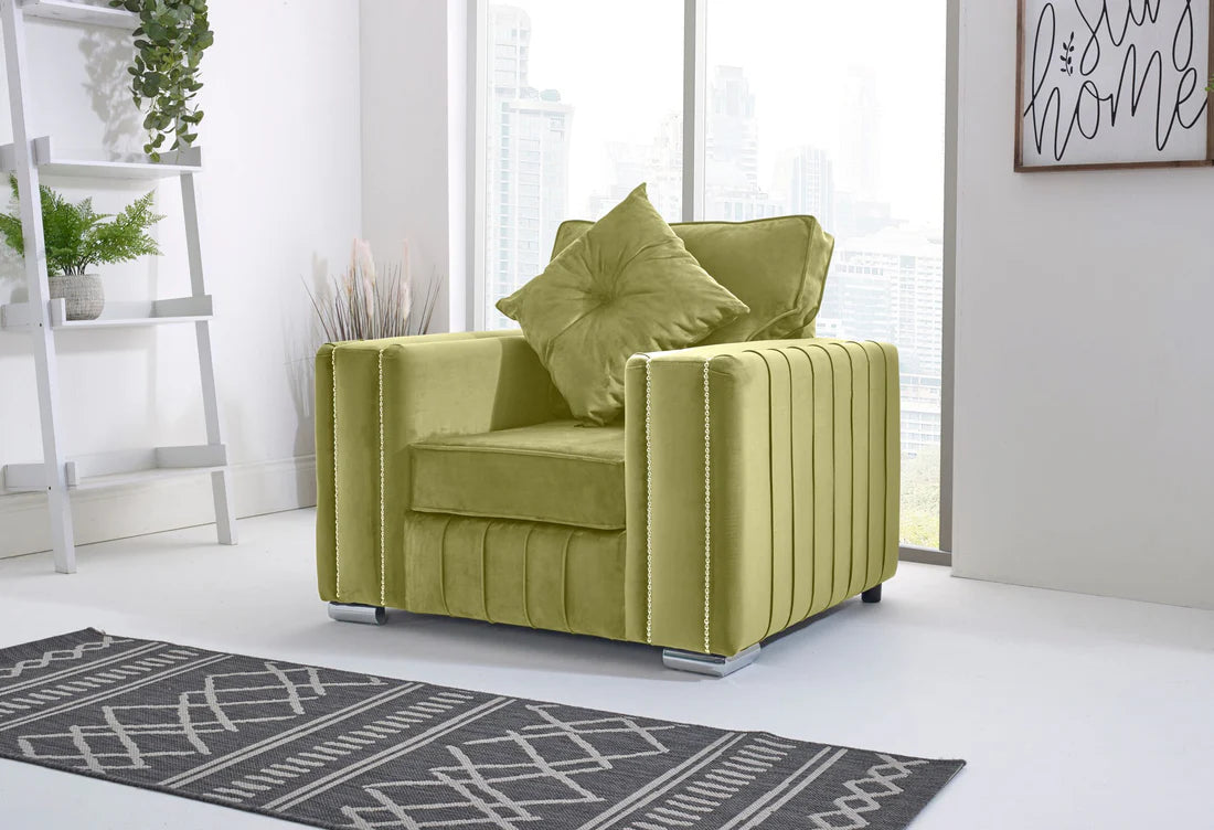 Layla Corner Fullback - 1c2 + Bolster / Buttoned Cushions
