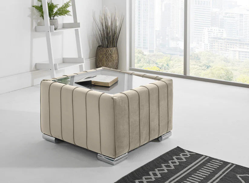 Layla Corner Fullback - 2c1 + Bolster / Buttoned Cushions