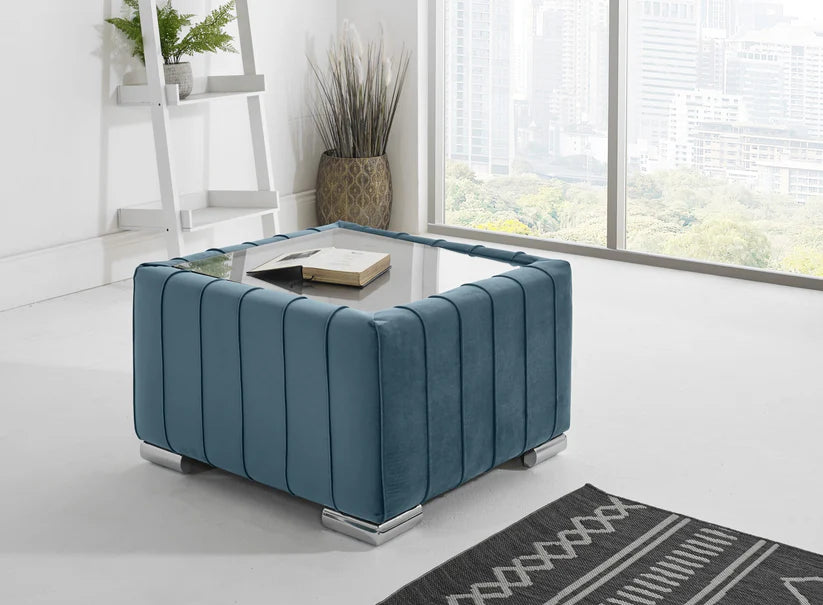 Layla Corner Fullback - 2c1 + Bolster / Buttoned Cushions