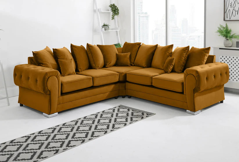Verona Plush Corner Scatterback