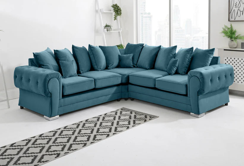 Verona Plush Corner Scatterback