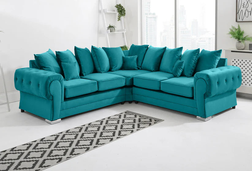 Verona Plush Corner Scatterback