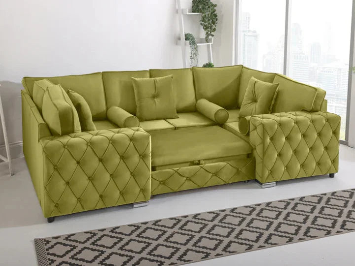 Naples U Shape Sofa Bed - Fullback
