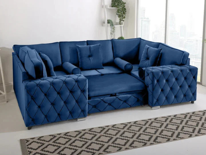 Naples U Shape Sofa Bed - Fullback