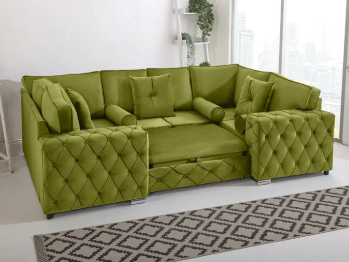 Naples U Shape Sofa Bed - Fullback