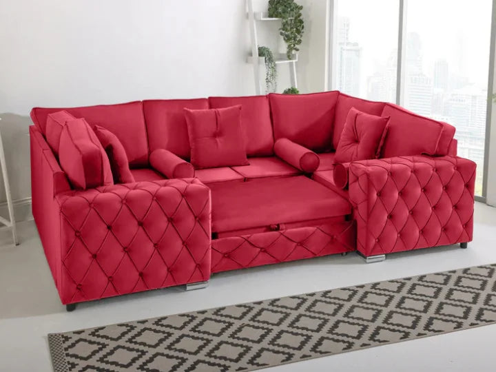 Naples U Shape Sofa Bed - Fullback