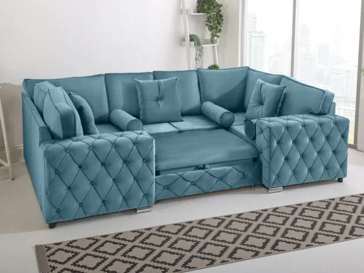 Naples U Shape Sofa Bed - Fullback