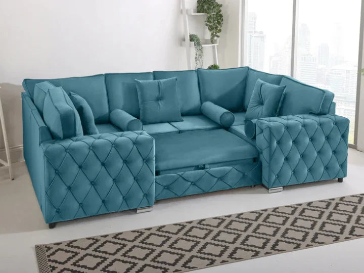 Naples U Shape Sofa Bed - Fullback