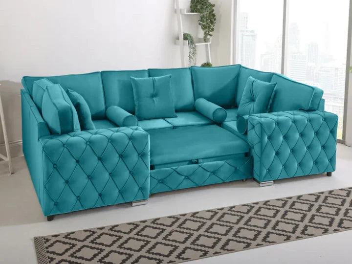 Naples U Shape Sofa Bed - Fullback