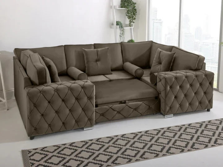 Naples U Shape Sofa Bed - Fullback