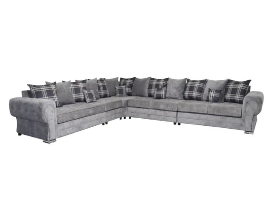 Venezia 8 Seater - Right Hand - Chenille