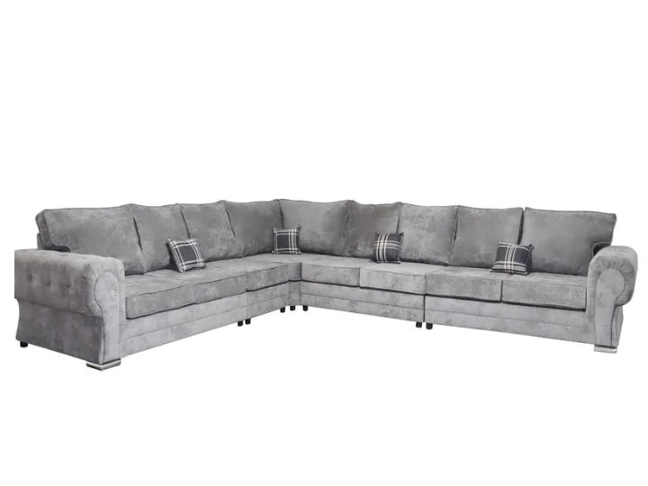 Venezia 8 Seater - Right Hand - Chenille