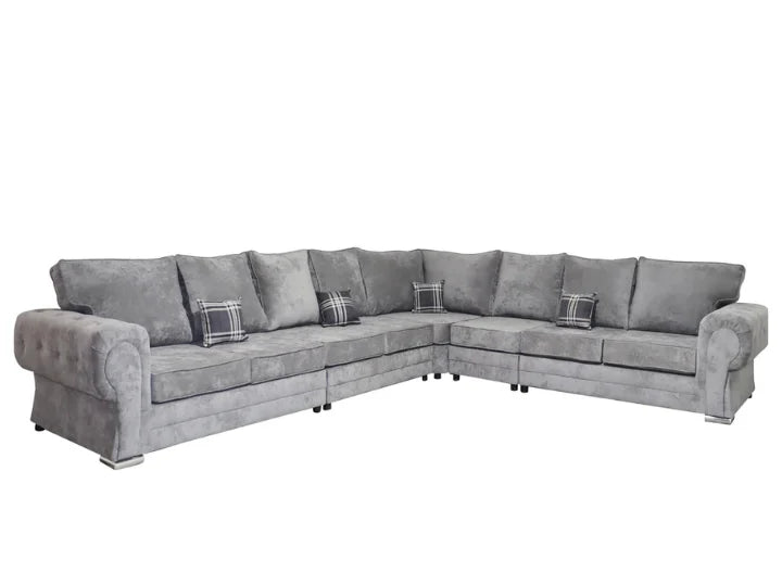 Verona 8 Seater - Left Hand - Chenille