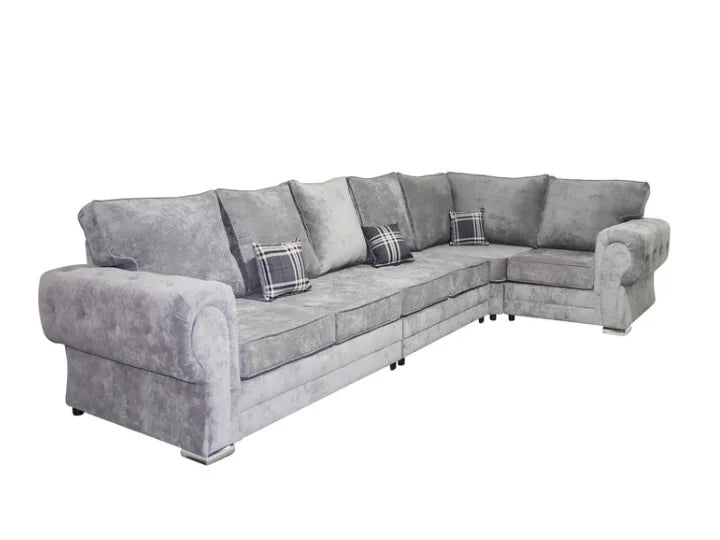 Venezia 6 Seater - Left Hand - Chenille