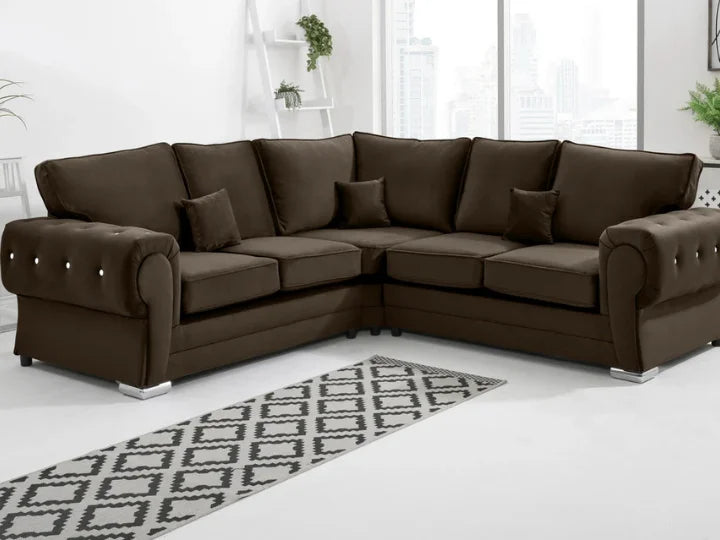 Verona Plush Corner Fullback + Diamonds