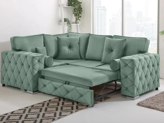 Naples 1c2 Corner Fullback - Sofa Bed