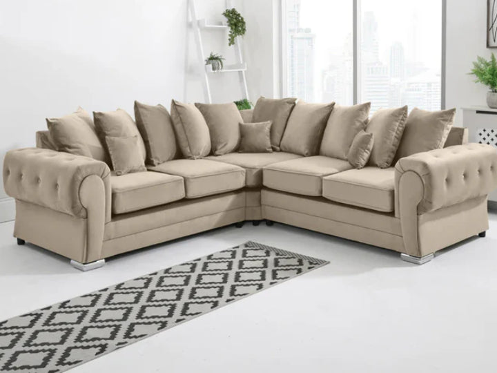 Verona Plush Corner Scatterback