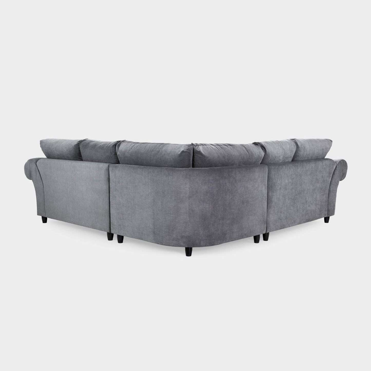 Windsor Fullback Grey Large Corner Sofa