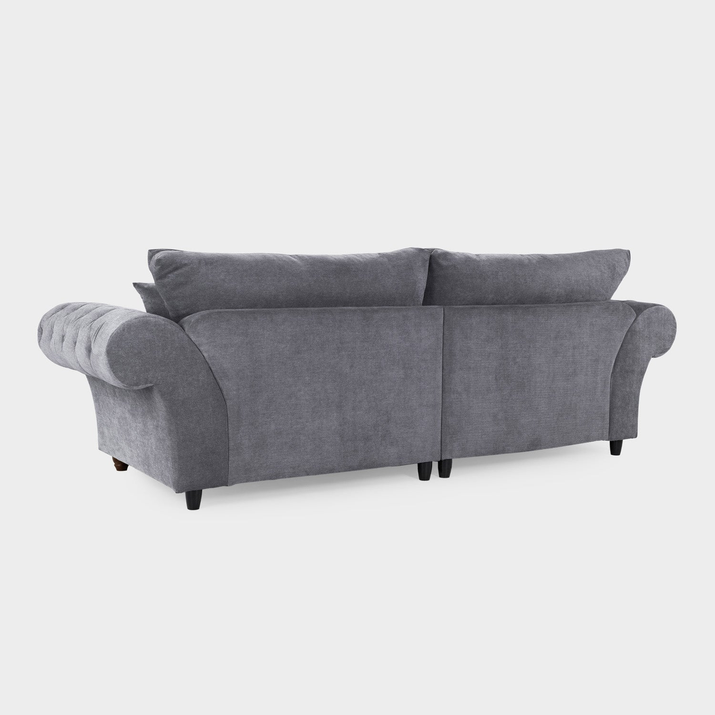 Windsor Fullback Sofa Grey 4 Seater