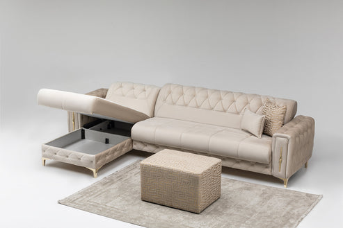 Monaco Relax Corner Sofa – Luxury Velvet Corner