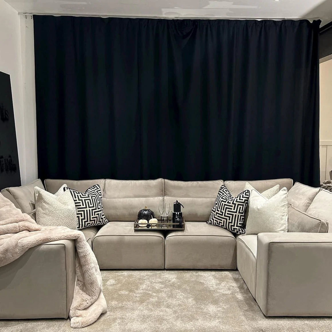 Camden U Shape Sofa Closed End