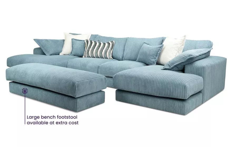 London Large Double Ended Chaise Sofa