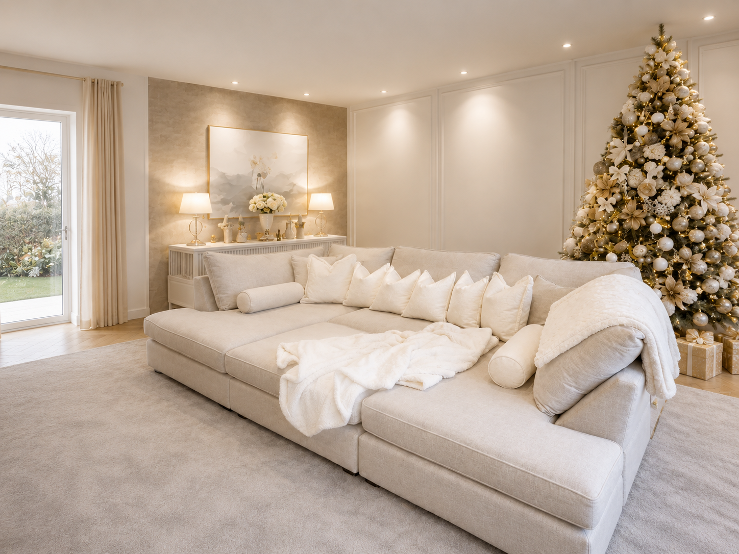 Sofaflix Cinema Sofa with Footstool