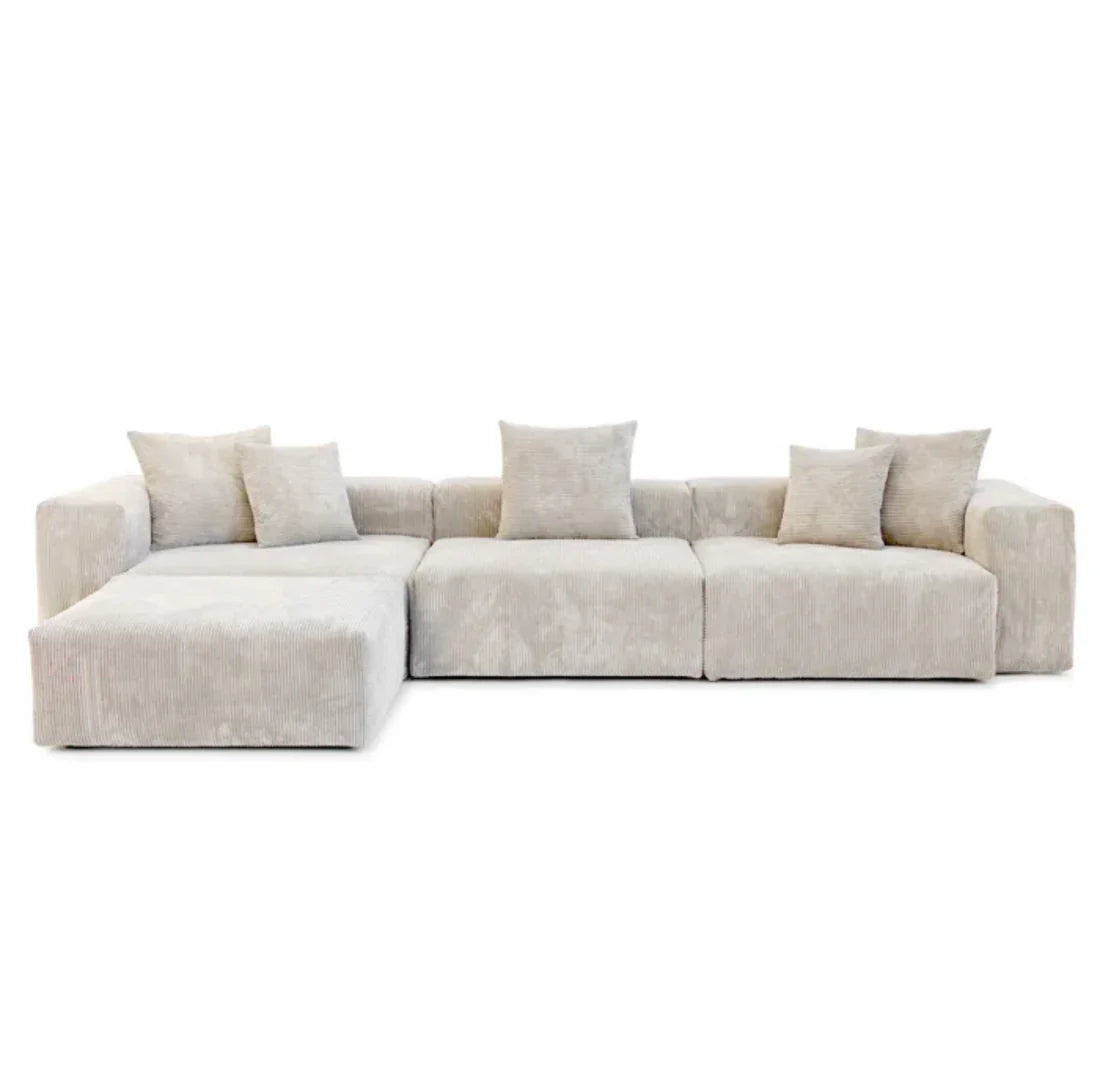Kensington Modular 3 Seater Sofa + Footstool