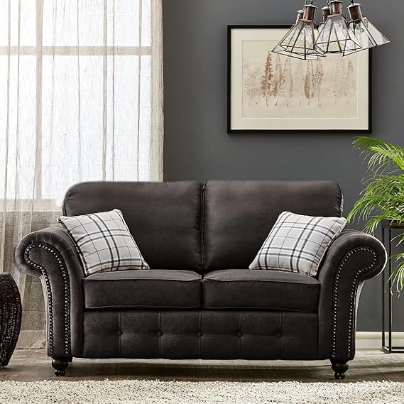 Hugo Tan 2 Seater Sofa