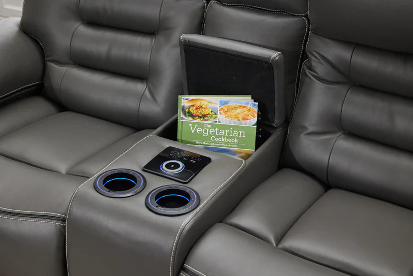 Genoa - 3 Seater - Leather Recliner