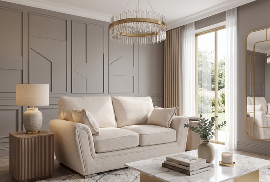 Ascot 2 Seater - Columbus Sand - Clearance