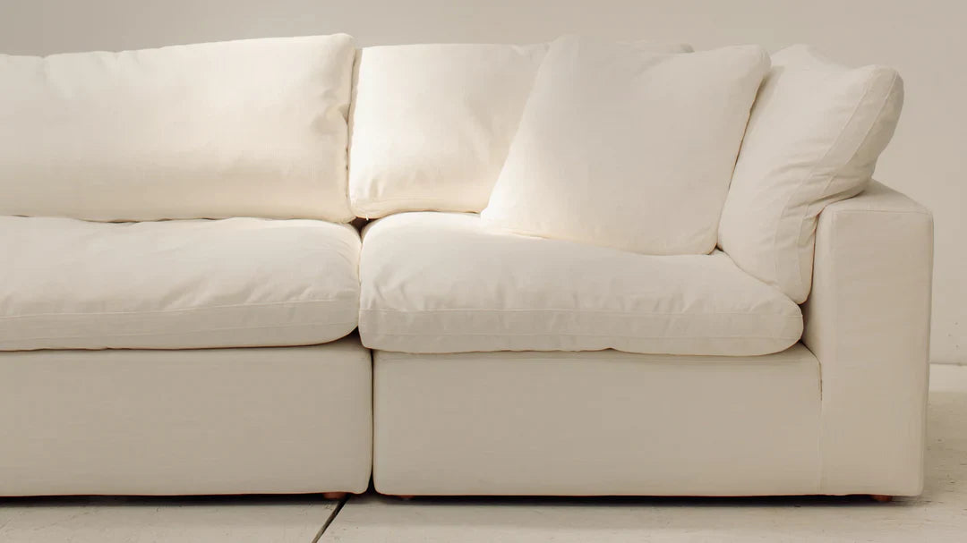Cloud L Shape Closed End Sofa - Modular