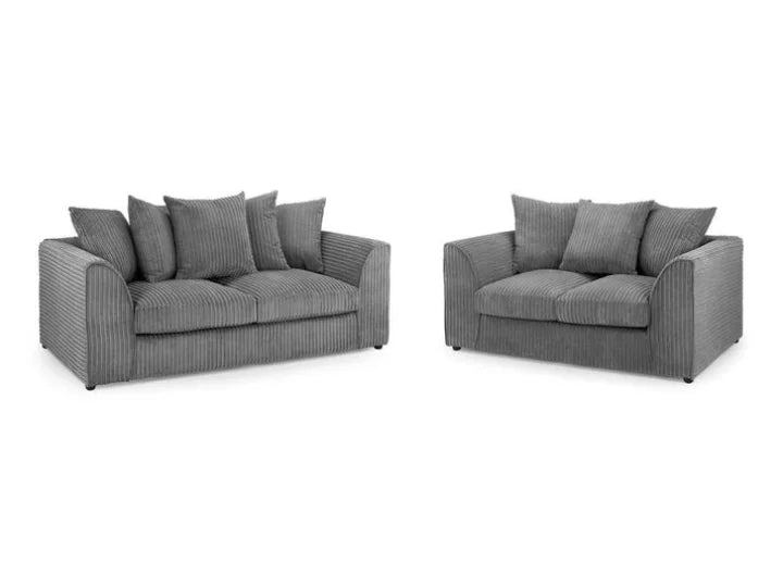 Brighton Jumbo Cord 3 + 2 Sofa Set