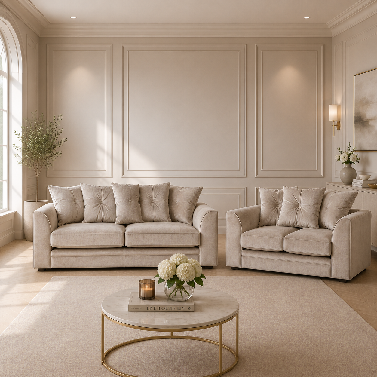Rockford 3+2 Sofa Set