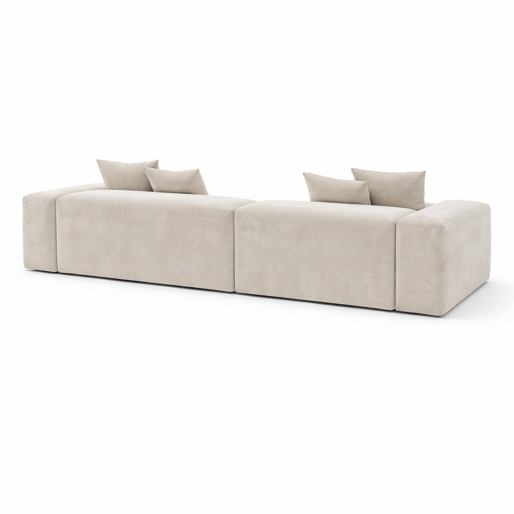 Kensington Modular 2 Seater Sofa + Footstool