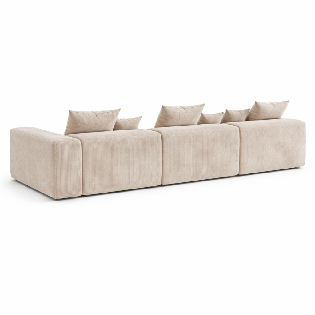 Kensington Modular 3 Seater Sofa + Footstool