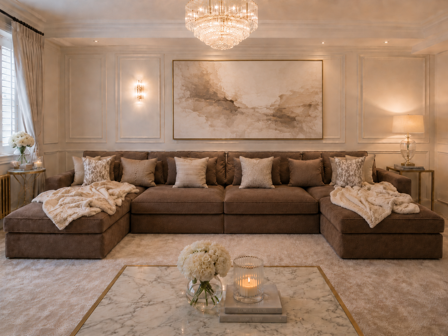 Belmont U Shape Modular Sofas