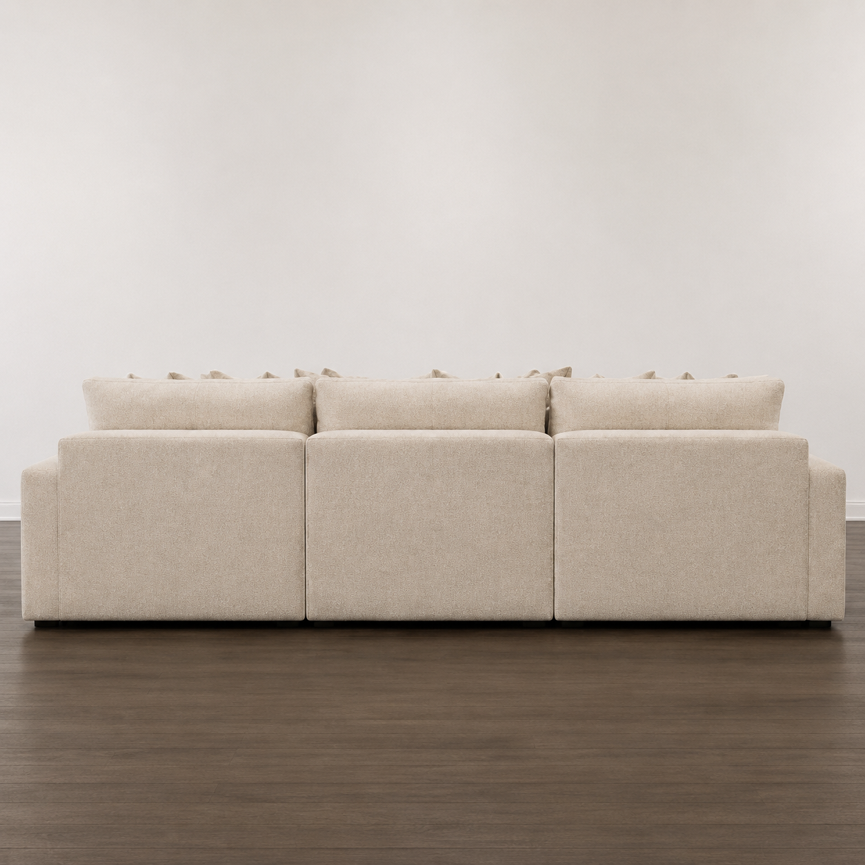 Belmont Modular Cinema Couch Sofas with Separate Footstools